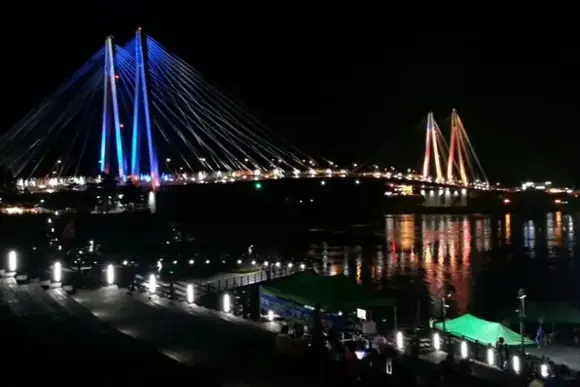 Durgam Cheruvu Cable Bridge, Hyderabad